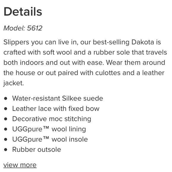 UGG Dakota Slippers - Picture 5 of 5